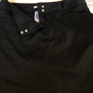 Adidas ladies black golf skort size 6